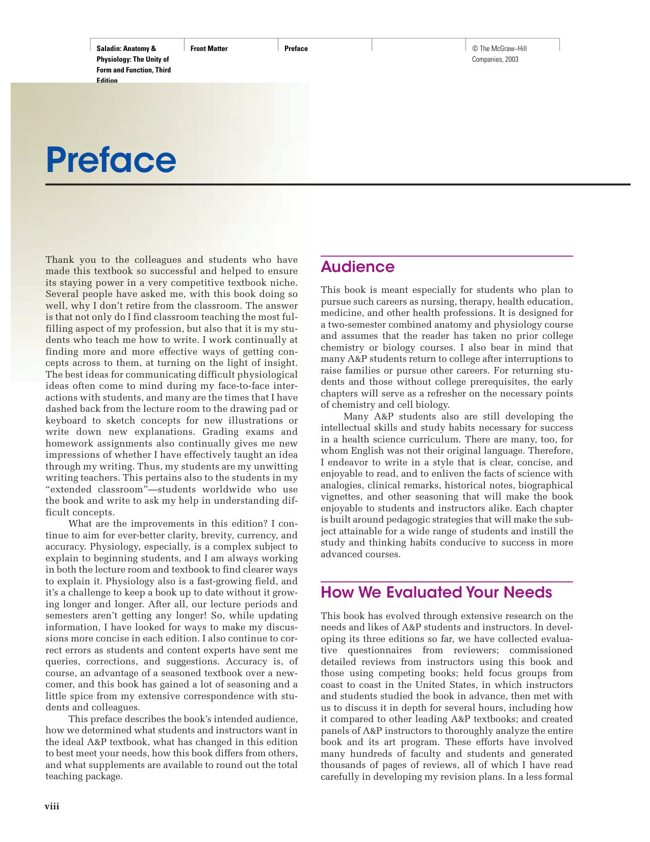 Saladin: Anatomy & Physiology cover